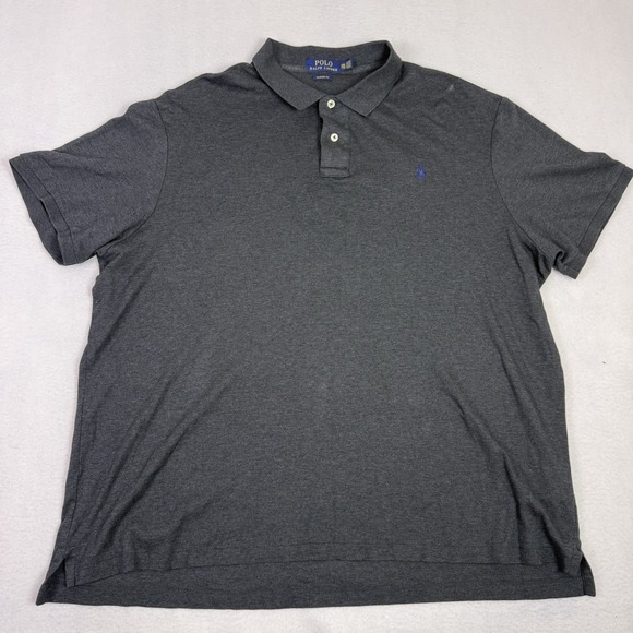 Polo Ralph Lauren Other - Polo Ralph Lauren XXL Gray Andover Heather Classic Fit Short Sleeve Polo Shirt